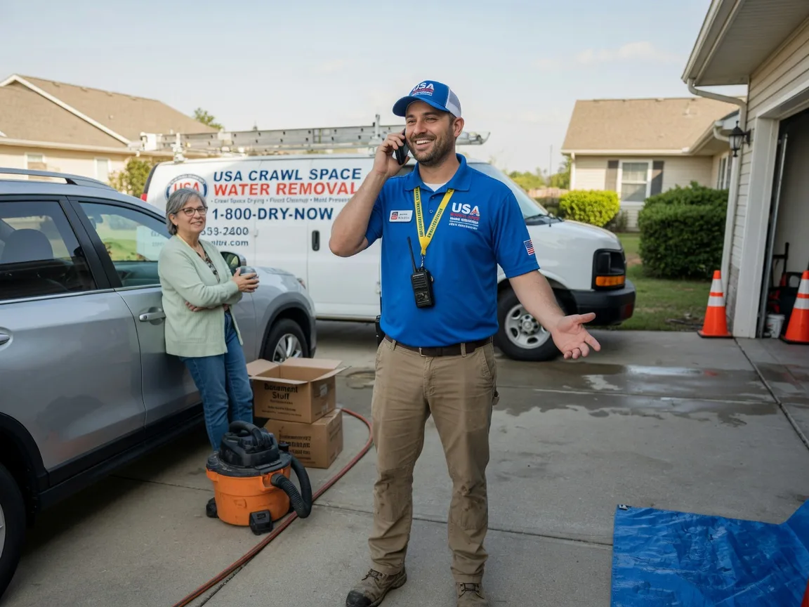 Crawl Space Water Removal Lake Jackson, TX FAQs